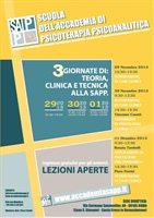 TRE GIORNATE DI TEORIA, CLINICA E TECNICA (29-30 Novembre; 1 Dicembre)